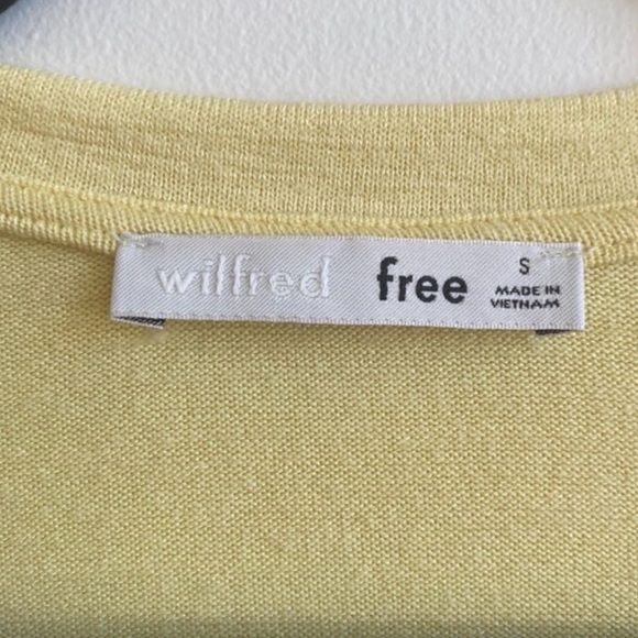 Wilfred Free | Yellow Broth Relaxed T-Shirt - Size Small - Picture 5 of 9